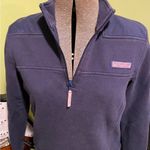 Vineyard Vines  quarter zip sweatshirt Navy -Small Photo 2