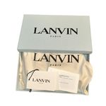 Lanvin Red & Blue Crossbody Leather Phone/Card Holder Bag Photo 5