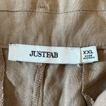 JustFab  Linen-Blend Paperbag Shorts Size XXL NWT Photo 5