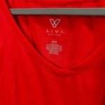 Lane Bryant Live Active V Neck Short Sleeve T Shirt Neon Orange Size 14/16 Photo 3