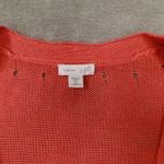 J. Jill Love Linen Coral Peach Pink Short Sleeve Button Cardigan Womens 3X Beach Size undefined Photo 1