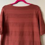 LuLaRoe  Ribbed Top Womens Large Stretch Casual Everyday Wear Short Sleeve Photo 6