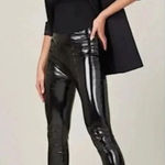 Spanx  Faux Patent Leather Leggings in the color Classic Black Photo 0