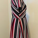 Karl Lagerfeld PARIS Short-Sleeve Striped Dress Size 4 Photo 4