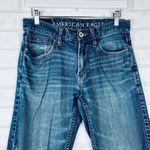 American Eagle‎ Low Rise Bootcut Jeans Womens Size 29 Blue Denim Photo 3