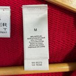 Villager Sport Women’s Fisherman Nautical Americana Quarter Zip Flag Sweater M Photo 6