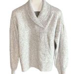 Madewell Vinson Shawl-Collar wool blend Sweater Photo 0