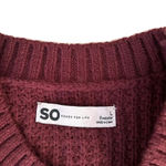 So Good For Life Women's Sweater Size Large Red Photo 3