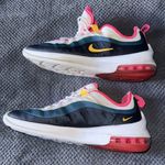 Nike Air Max Axis White Navy Pink Yellow Sneakers Size 9.5 Mesh Running Shoes Photo 1