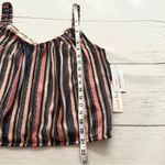 Nine Britton  Misha Crop Top M Multi Stripes Sleeveless Cami Stitch Fix New Photo 7