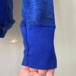 Athleta Blue Batwing Hoodie Women’s Sweatshirt, Sz Small Photo 10