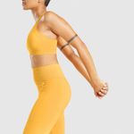 Gymshark  Vital Seamless 2.0 Leggings in Yellow Marl Photo 1