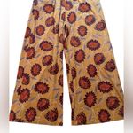 Pact Organic Cotton Halter Fennel Floral Sleeveless Wide Photo 8