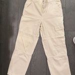 Mango Beige Cargo Pant Size 4 Photo 1