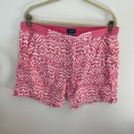 Caribbean Joe NWT  Leaf Print pink and white Shorts size XL Photo 0