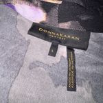 Donna Karan Black/purple Floral Twist Front Sleeveless blouse women’s Size Large Photo 5