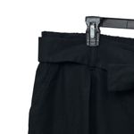 Ava & Viv  Linen Blend Short Womens 2XL Wide Band Elastic High Waist Pockets Belt Photo 2