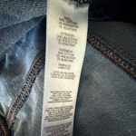 Karl Lagerfeld  Dark Blue Ankle Jeans Size 10 High Rise Paper Bag Waist Photo 6