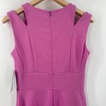 MAISON TARA Dress Size 4 Savanah Midi Cut Out Crepe Fit & Flare Wedding NWT Photo 11