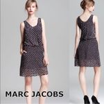 Marc by Marc Jacobs  Velvet Devore Puzzle Dress Size 2 Photo 2