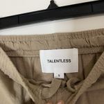 Talentless  tan high waist lounge sporty shorts size small Photo 4