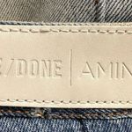 RE/DONE x Levi's Women's Amina Muaddi Patchwork High-Rise Flared Jeans Size 25 Photo 11