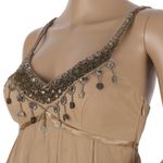 Sue Wong Vintage 90s Nocturne 100% Silk Beaded Dress Size 0 Photo 4