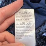 Belle by Kim Gravel Navy Sequin Straight Leg Pants Blue Size XS Photo 5