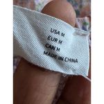 Elodie Womens Floral Smocked Elastic Waist Mini Skirt M Multicolor NWT Photo 4