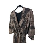 Charlotte Russe SZ XS gold metallic elegant romper Photo 1