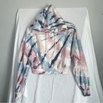 Aeropostale  | Pastel Tie Dye Cropped Hoodie Sweatshirt Sz S Photo 1