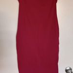 Derek Heart Fuchsia Midi/Maxi Seamless Stretch Bodycon Pencil Skirt Photo 4