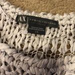 Armani Exchange Gray tunic crotchet top never worn  Photo 2
