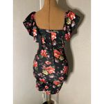 Symphony Floral Body Con Dress S Wedding Party Special Occasion Coquette Girl Photo 1