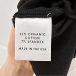 Helsa Jersey Mock Neck sleeveless Mini Dress in Black Ink sz Large Photo 9