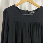 Lulus Dress Womens Large Tiered Babydoll Mini Balloon Sleeve Boho Flowy Ruffle Photo 5