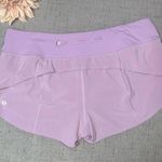 Lululemon Speed Up Athletic Shorts Lilac Quartz Size 10 Photo 4
