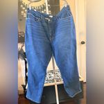 Good American High Rise Super Stretchy Dark Blue Jeans Photo 5
