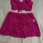 Allegra K 𐙚  Women’s 2 Piece Bikini Set Cami Top Mini Skirt Summer Beach Photo 3