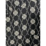 Laundry by Shelli Segal  Black Chain Pattern Knee Length Dress Size Medium Photo 4