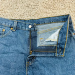 Levi's Levi 505 Women's Vintage Medium Wash Mom Shorts 33W Photo 2