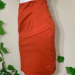 CAbi #3099 Orange Turmeric Sweater Pencil Skirt Photo 4