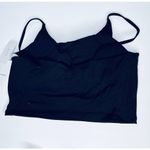 Classic Fashion Black Long Line Plus Sports Bra New XXL Photo 1