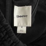 Anthropologie  Maeve Women’s Strapless Black Cream Bubble Shorts Romper Sz Medium Photo 3