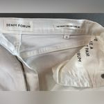 Aritzia  Denim Forum Twiggy‎ White Jeans High Rise Flare Size 27L Photo 2