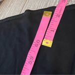 David Meister  fox fur trim cuff black gown sz 8 Photo 6