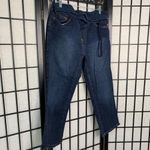 Motherhood Maternity Oh Baby  Pregnancy Cropped Capris Denim Jeans Blue Small Photo 1