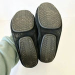 YOSI SAMRA Womens Size 7 Black Suede Gold Studded Foldable Ballet Flats Photo 6