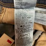 Levi's 512 Dark Wash Perfectly Slimming Straight Leg High Rise Jeans 12 M 31 New Photo 11