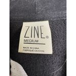 ZINE: Black Classic Zip Up Hoodie size M Size M Photo 1